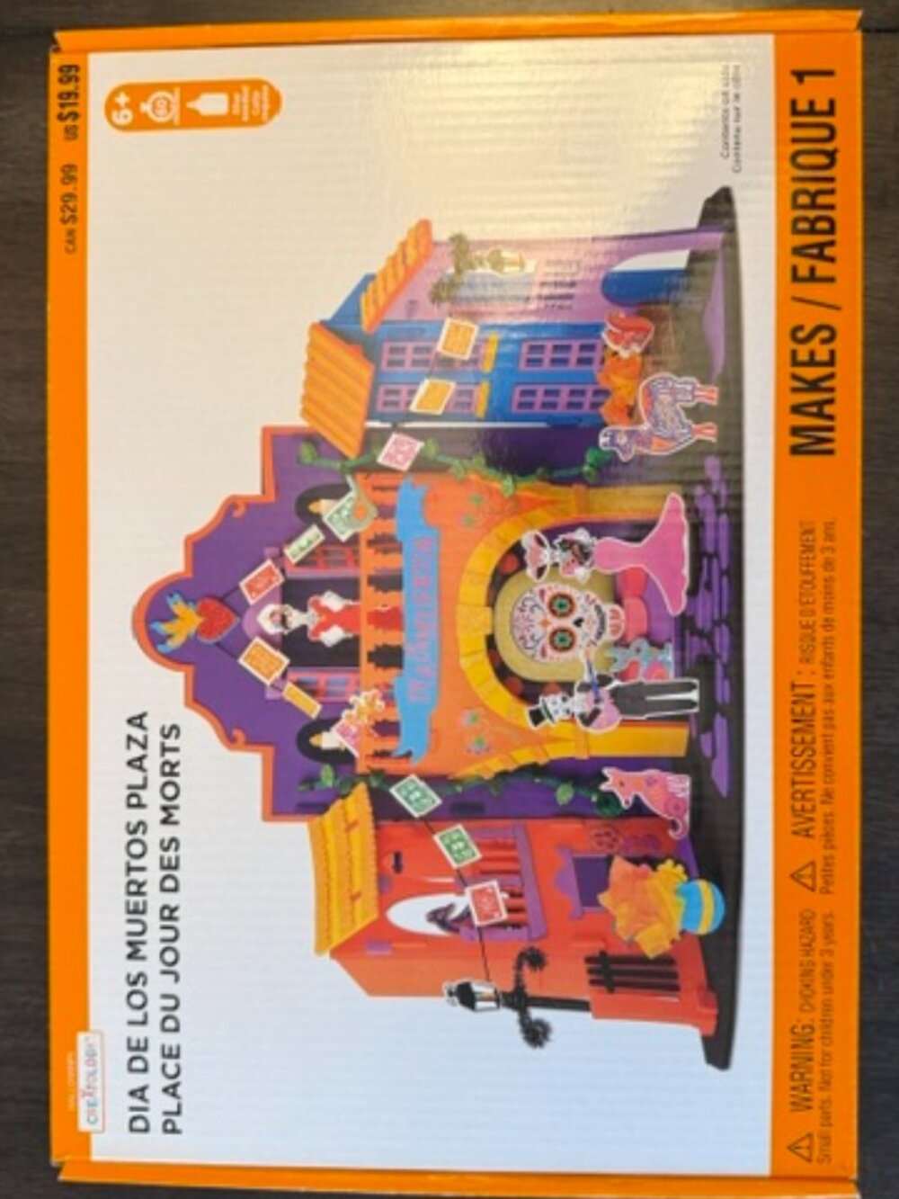 NEW Halloween Dia De Los Muertos Plaza Creatology Craft Kit 3D Structure Foam Cr